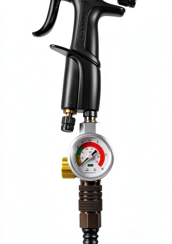 InoKraft Air Pressure Regulator 1/4" NPT, for Spray Guns, Air Compressor and Pneumatic Tools, Good Tightness, Precise, 0-140 PSI-1