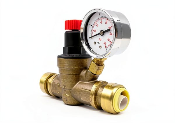 Water Pressure Regulator CMI Inc 3/4 in Push Connect Valve for RV-4