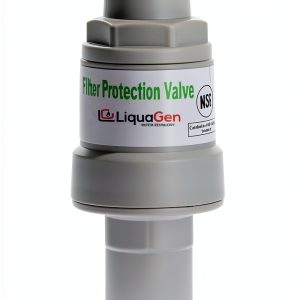 Water Pressure Regulator – for RO Filtration Systems, Water Filters, Ice Makers 1/4 and 3/8 inch Quick Connect Fittings – 40,60,70 PSI LiquaGen (3/8", 40 PSI)-0