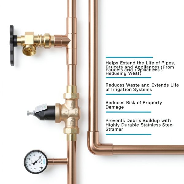 Zurn Wilkins 34-NR3XLDULU 3/4" NR3XL Pressure Reducing Valve with Union Capable Female x Female NPT Connection-2