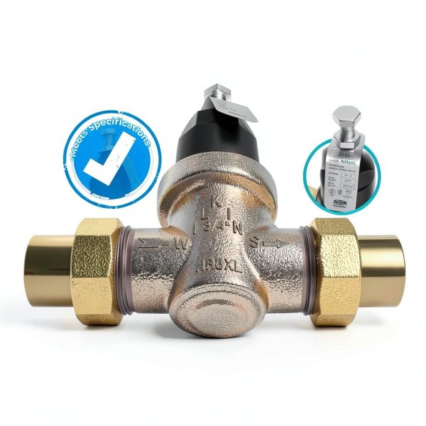 Zurn Wilkins 34-NR3XLDULU 3/4" NR3XL Pressure Reducing Valve with Union Capable Female x Female NPT Connection-7