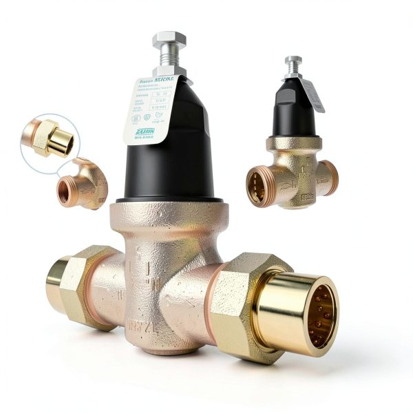 Zurn Wilkins 34-NR3XLDULU 3/4" NR3XL Pressure Reducing Valve with Union Capable Female x Female NPT Connection-10