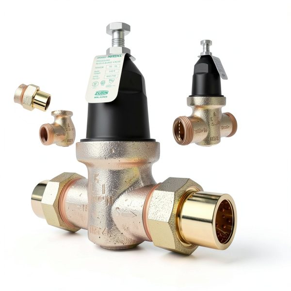 Zurn Wilkins 34-NR3XLDULU 3/4" NR3XL Pressure Reducing Valve with Union Capable Female x Female NPT Connection-6